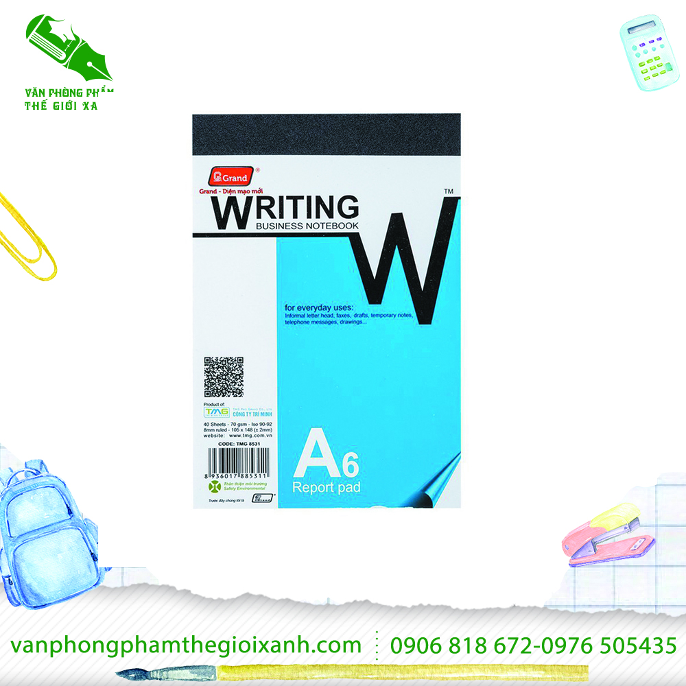 Vở xé grand a6 8531