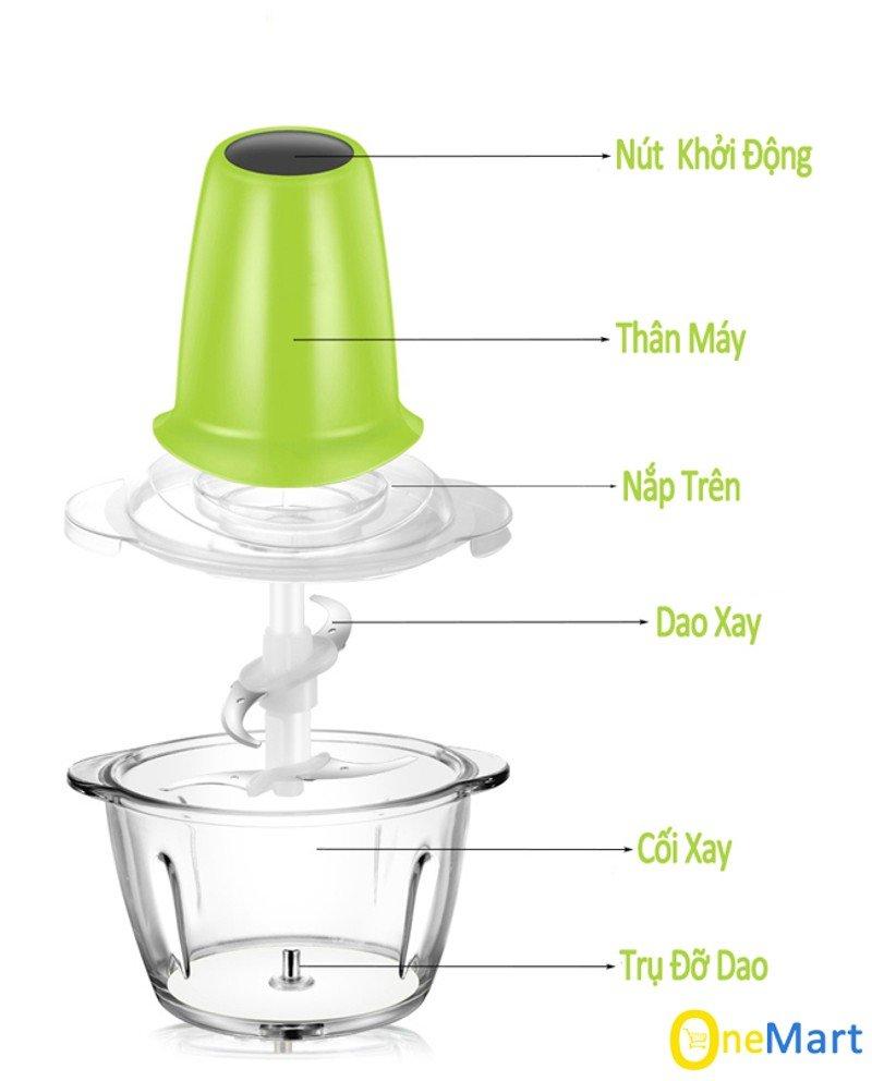 Xay thịt magic cối thuỷ tinh