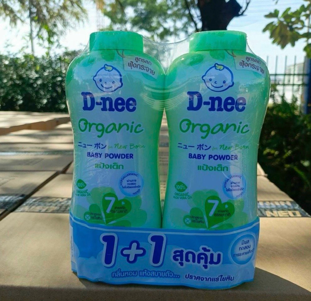 (SGT) Phấn rôm dành cho bé DNEE chai 350gr Hàng Thái Lan