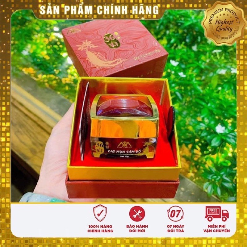 [Chính Hãng] Cao mụn sâm đỏ 36 vị  (15g) -Hanayuki Vietnam