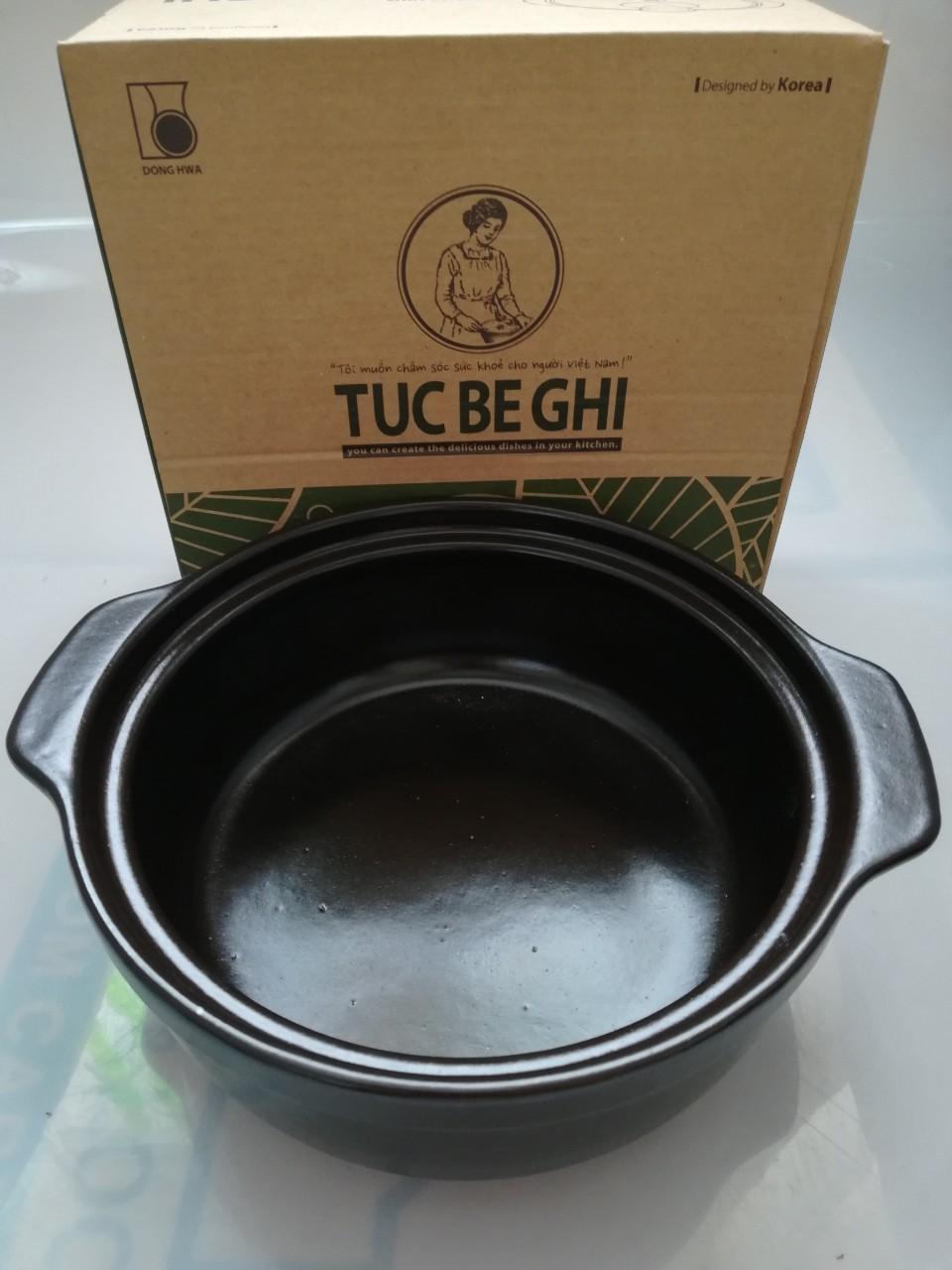 [HCM]Nồi đất Hàn quốc Tucbêghi 185L-G 704