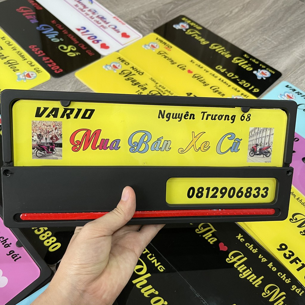 Bảng tên kiểu Indo full hộp đựng