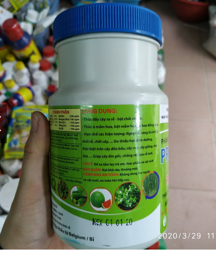 Phân bón siêu lân profarm -8/52/17+TE Lọ 500gram