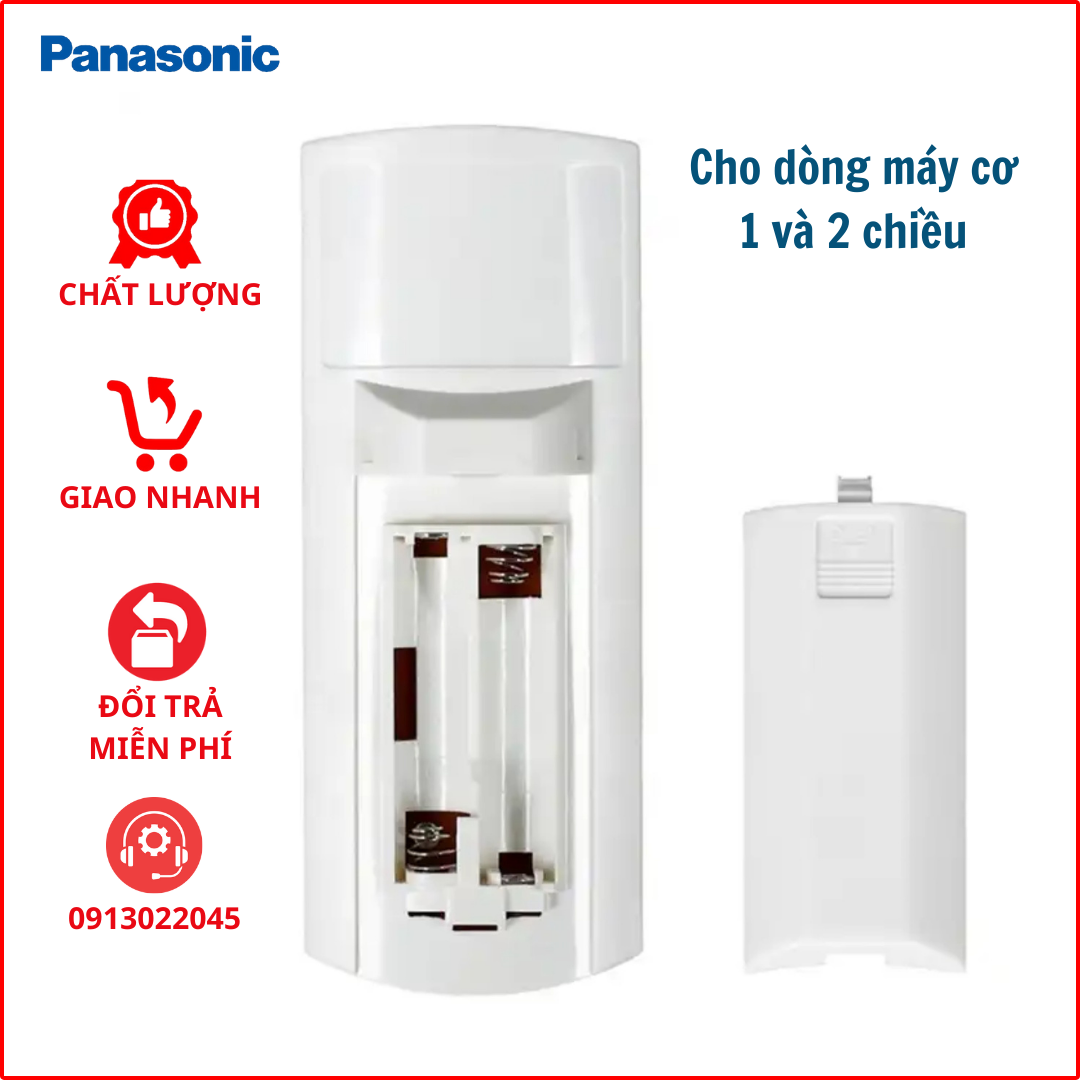 Điều khiển cho máy lạnh Panasonic 1 chiều (Cơ).