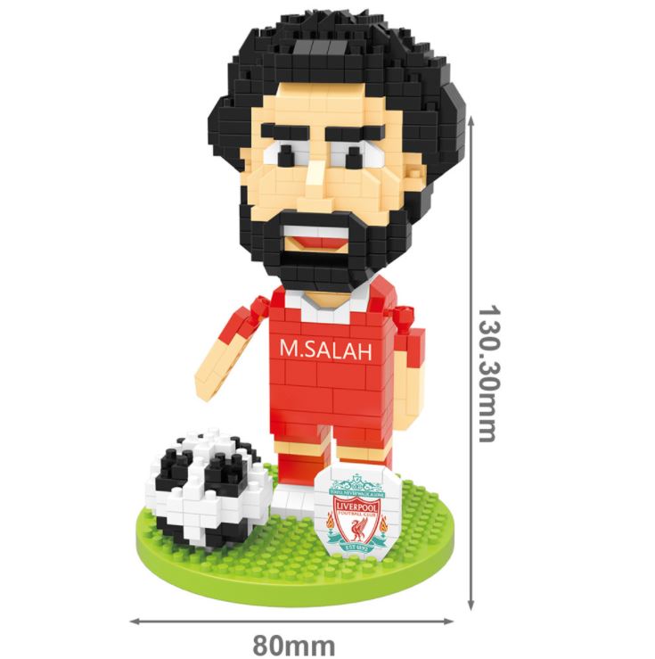 Tượng xếp hình le go Ronaldo - Messi - Neymar cực đẹp - LiDO Sports