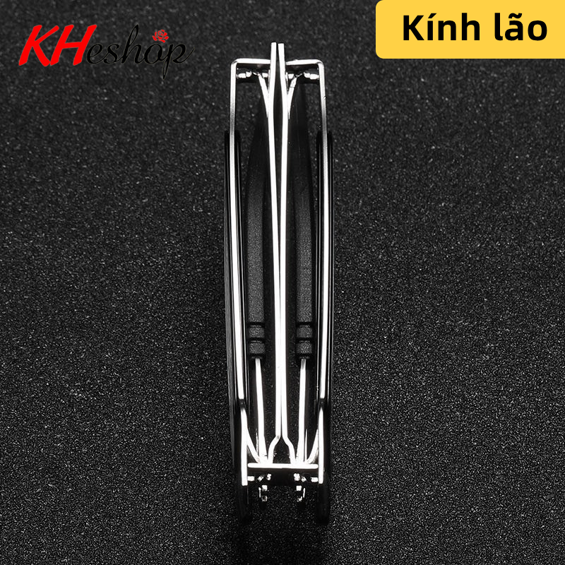 Kính lão- làng chống ánh sáng xanh bảo vệ mắt Gập nhỏ gọn kèm túi Kim loại siêu nhẹ mã Y827 - kheshop