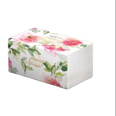 [HCM]Khăn Giấy Rút Cao Cấp PLENTY 3 lớp 180 tờ/gói