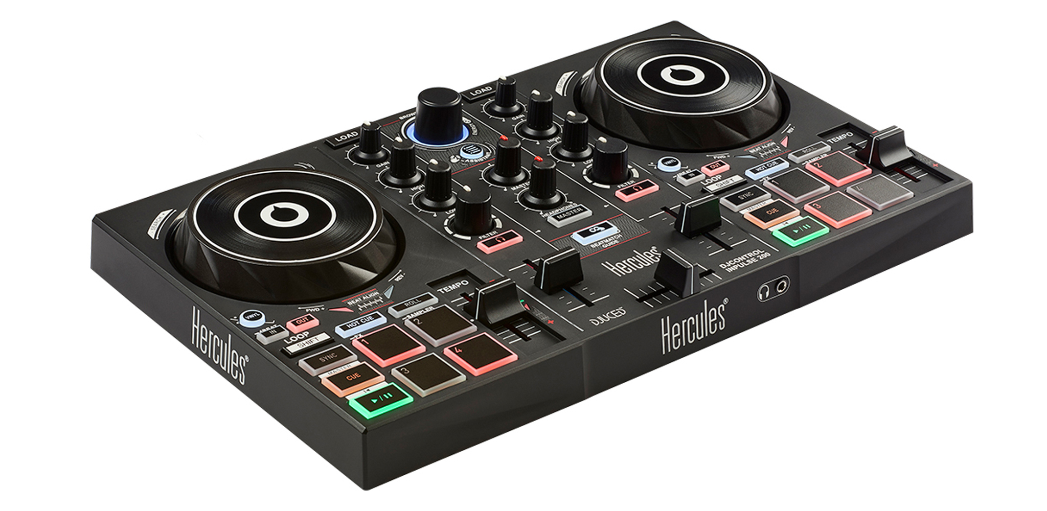 Bộ điều khiển bàn Dj Hercules - Thiết bị DJ DJControl Inpulse 200