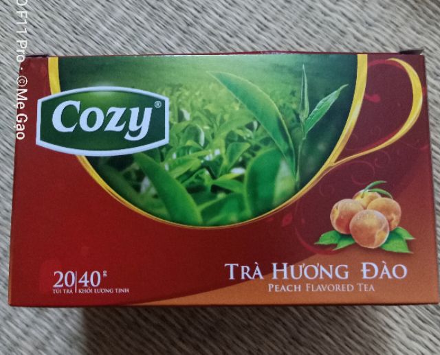 Trà Cozy Hương Đào 20 Túi (40G)10Túi