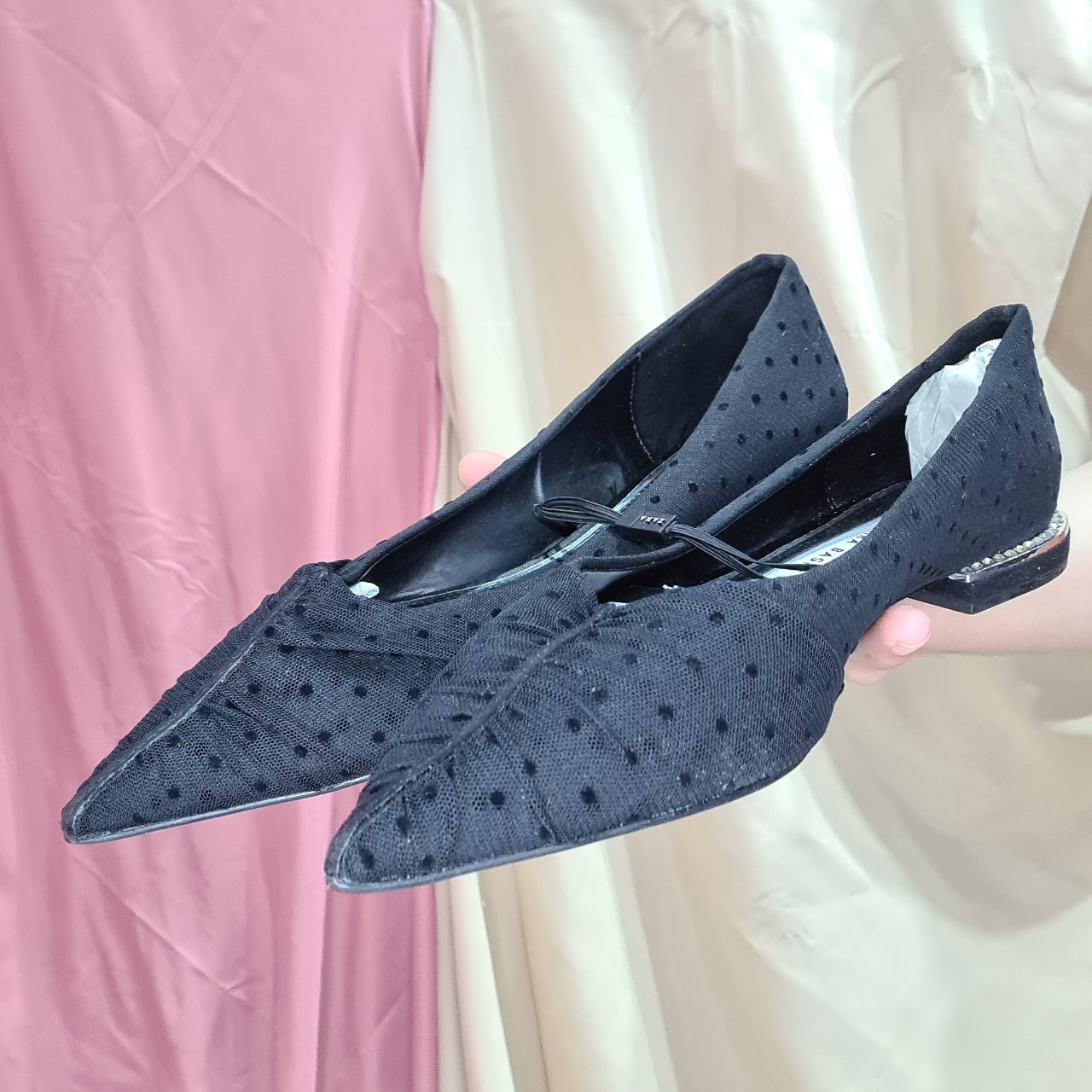 Giày nữ Zara đen (size 37)