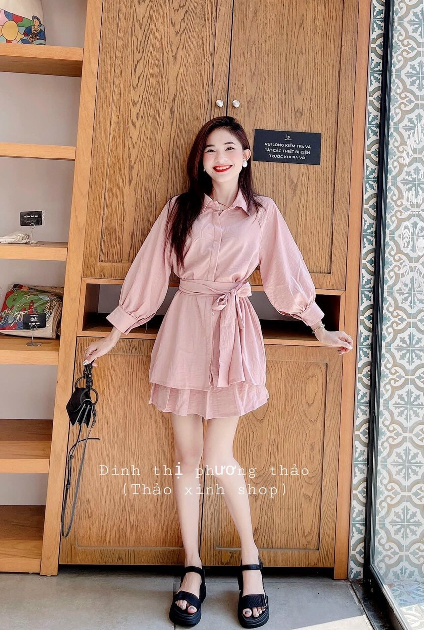 Set váy đũi cột eo cho cô nàng sang chảnh