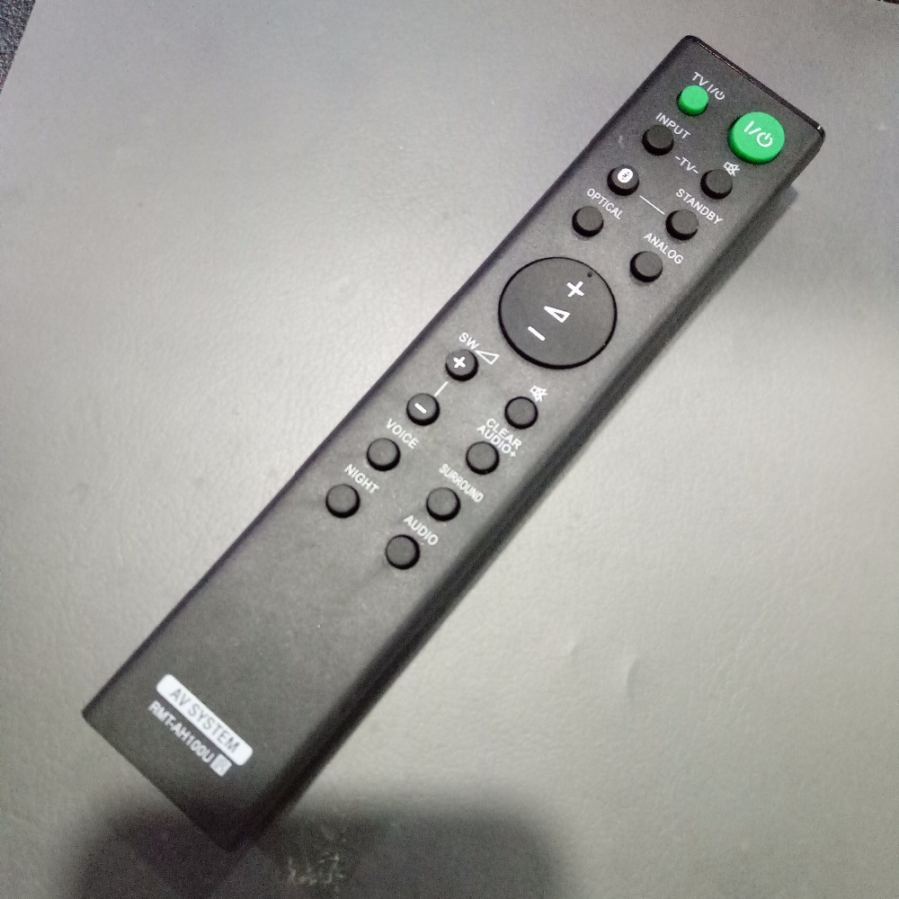 Rmt-ah100u thay thế mới điều khiển từ xa cho ht-ct180 sony sa-ct180 thanh âm thanh sa-wct180 với loa thanh bluetooth điều khiển từ xa