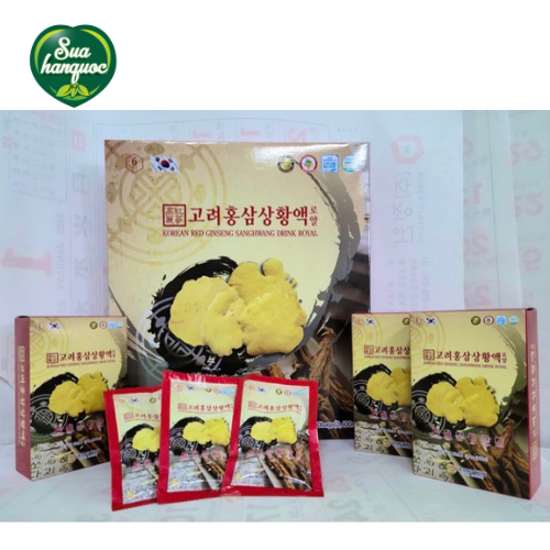 Nước Hồng Sâm Nấm Thượng Hoàng Hàn Quốc Jeongwon 30 gói 80ml