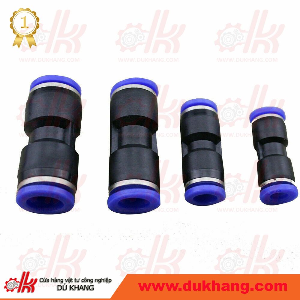 Nối hai đầu ống khí nén PU