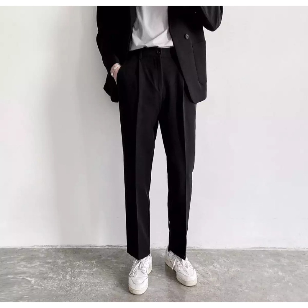 Quần tây nam dáng baggy quần âu nam màu trơn chất vải co giãn cao cấp, quần âu nam, quần tây nam, quần âu, quần tây, quần áo nam