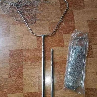 vợt xúc cá inox 1m7 đến 3m