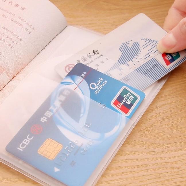 Bao bìa vỏ bọc Hộ Chiếu - Passport (PVC trong suốt)