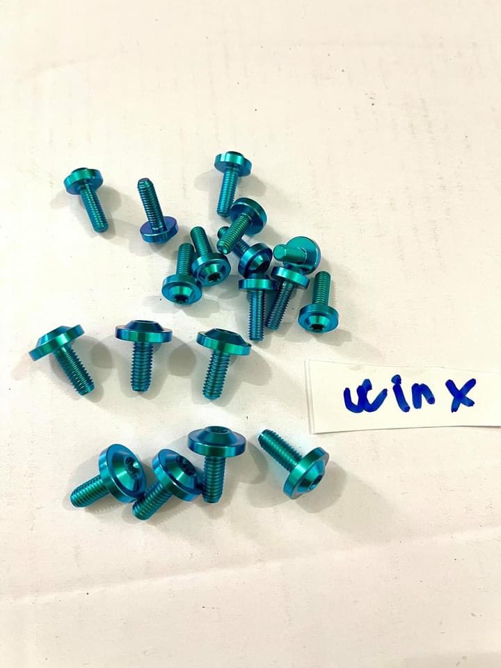 Combo 20 ốc dàn áo titan gr5 lục bảo cho winner v1 winner x