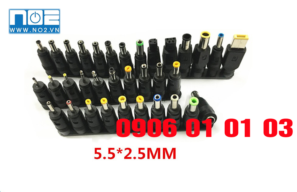 Bộ 34 đầu sạc Cho Máy Cấp Nguồn Đa Năng