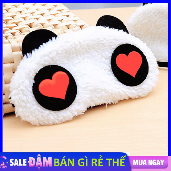 [HCM]Mặt Nạ Che Mắt Ngủ Panda Dễ Thương - Miếng Che Mắt Khi Ngủ Hot Cute