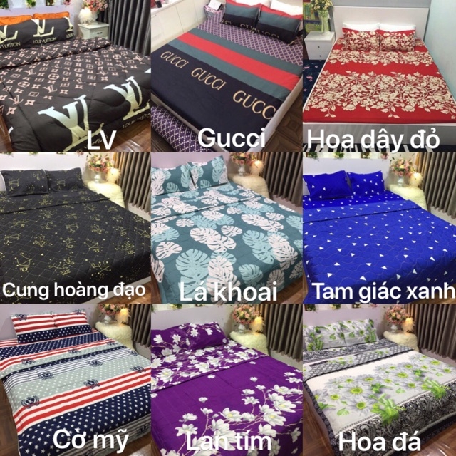 SÉT CHĂN GA GỐI POLY SIÊU NHÂN NHỆN