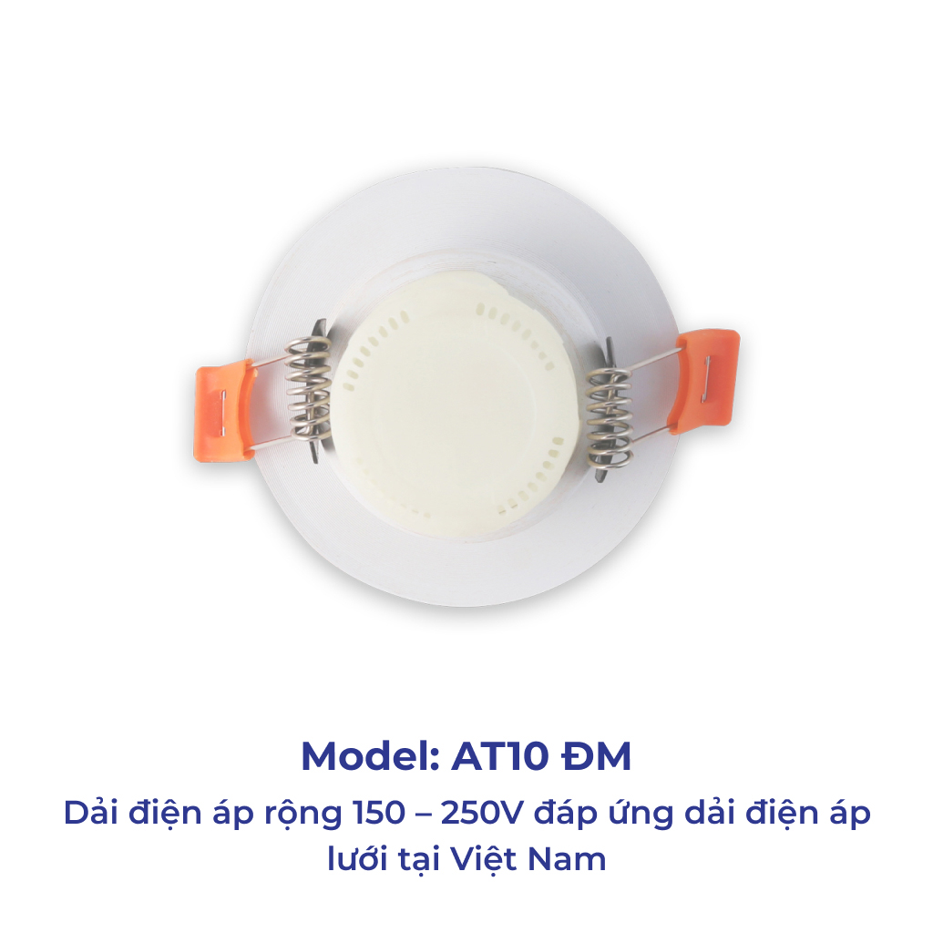 Đèn LED Âm trần Đổi Màu Downlight Rạng Đông D AT10L ĐM 60/3W
