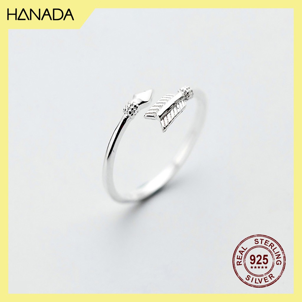 Nhẫn Bạc 925 Hanada Mũi Tên 0020