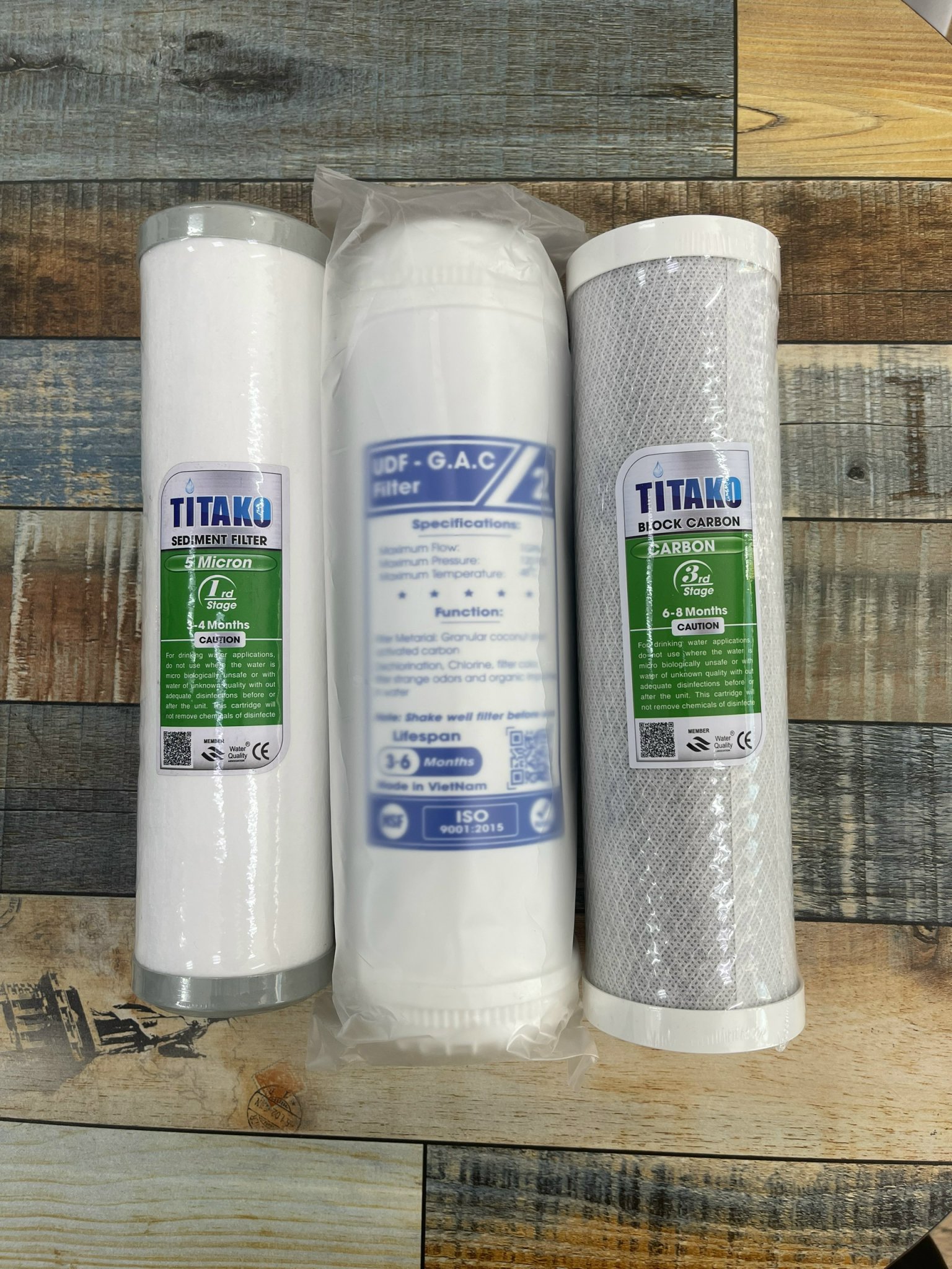 Core filter coarse titako 1,2,3