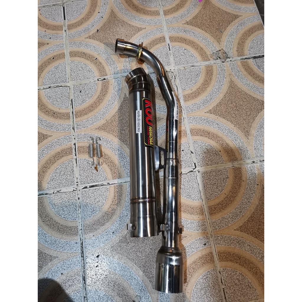 pô kou cổ dream Wave cúp inox không nỉ