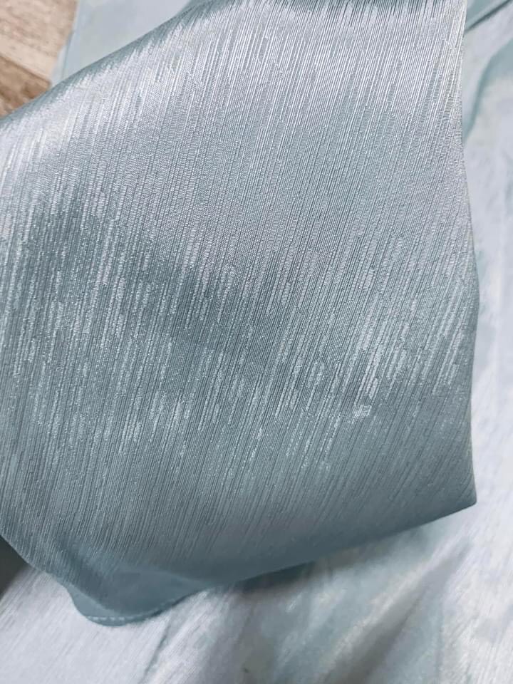 Áo dài vân gỗ truyền thống lụa mềm vải co dãn