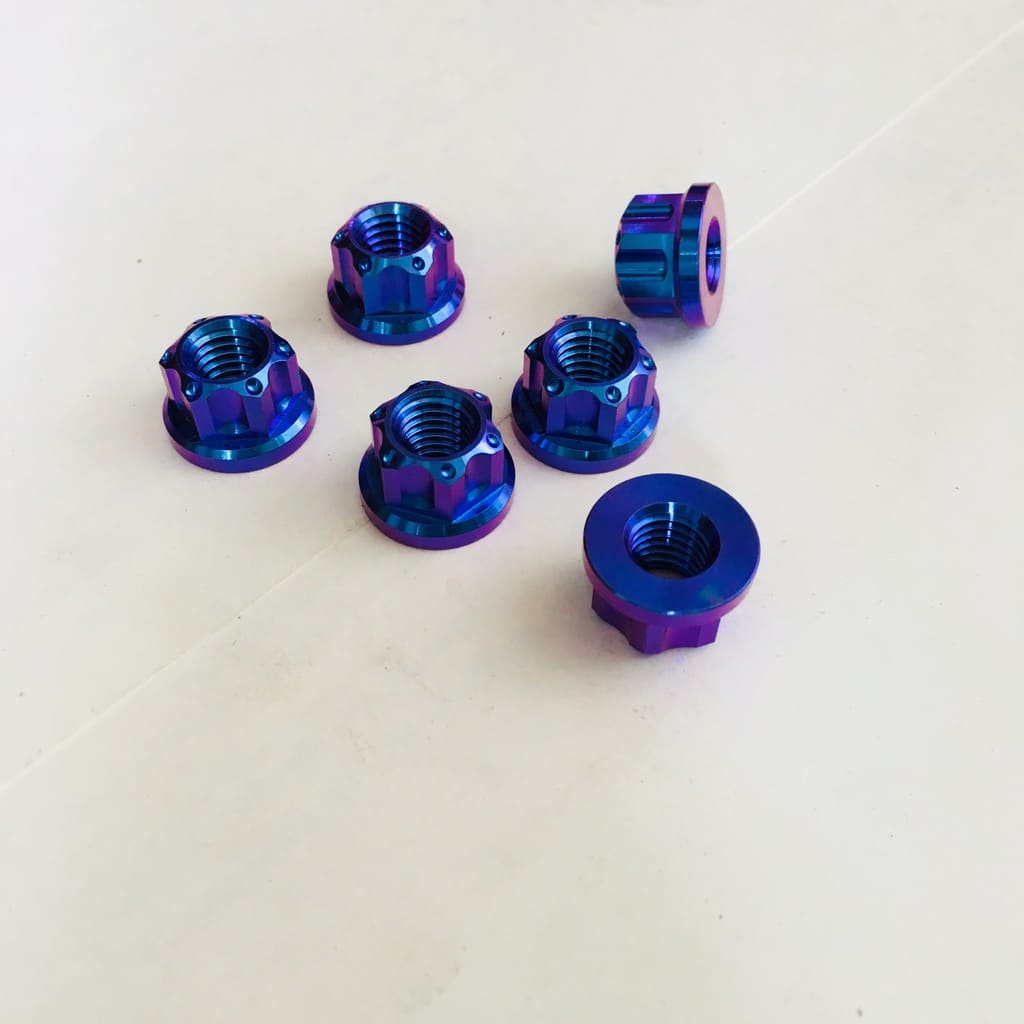 COMBO 6 CON TÁN TITANIUM GR5 XANH TÍM tán dĩa tải ex150