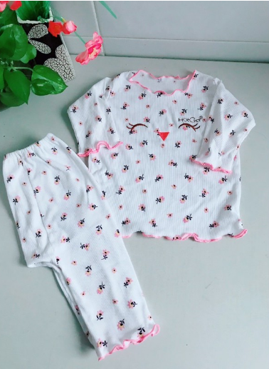 Combo 5 bộ đồ dài tay Hotga 6 - 10kg
