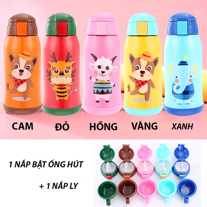 BÌNH NƯỚC GIỮ NHIỆT CHO BÉ NHIỀU HÌNH DỄ THƯƠNG