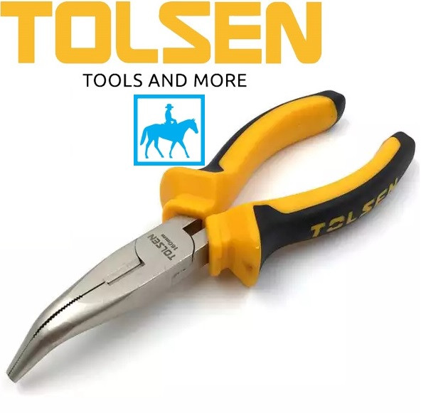 [HCM]Kìm kềm nhọn mũi công 6inch 160mm bent nose pliers Tolsen 10008 - 10008  sản phẩm đa dạng về mẫu mã kích cỡ chất lượng đảm bảo cam kết hàng nhận được giống với mô tả