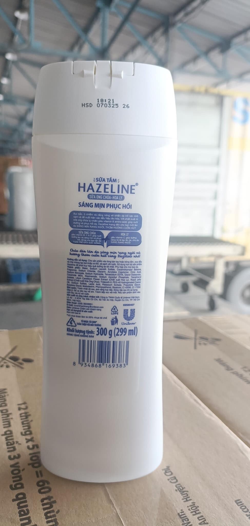 Sữa Tắm Hazeline/Dove