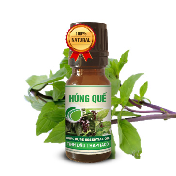 Tinh Dầu Húng Quế Đặm Đặc Nguyên Chất 10ml Thaphaco