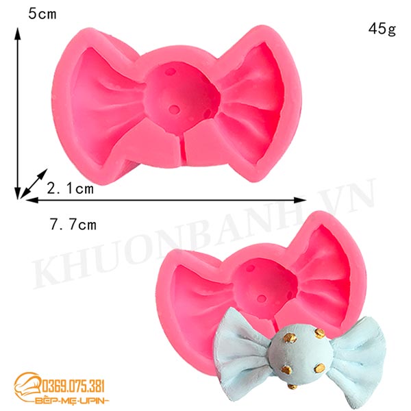 Khuôn rau câu silicon viên kẹo