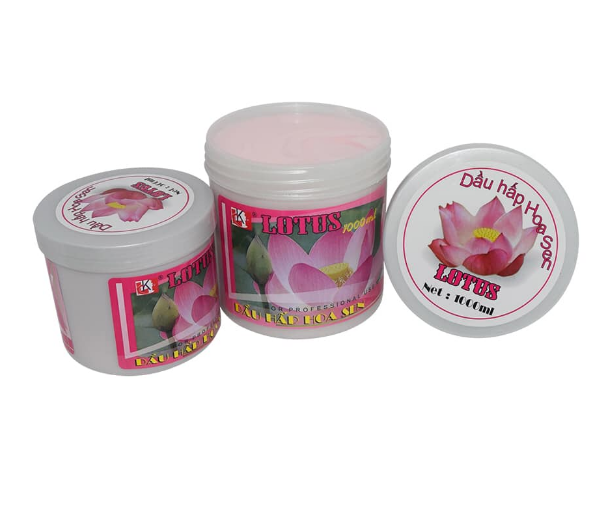 Dầu hấp dưỡng tóc hoa sen Lotus 1000ml