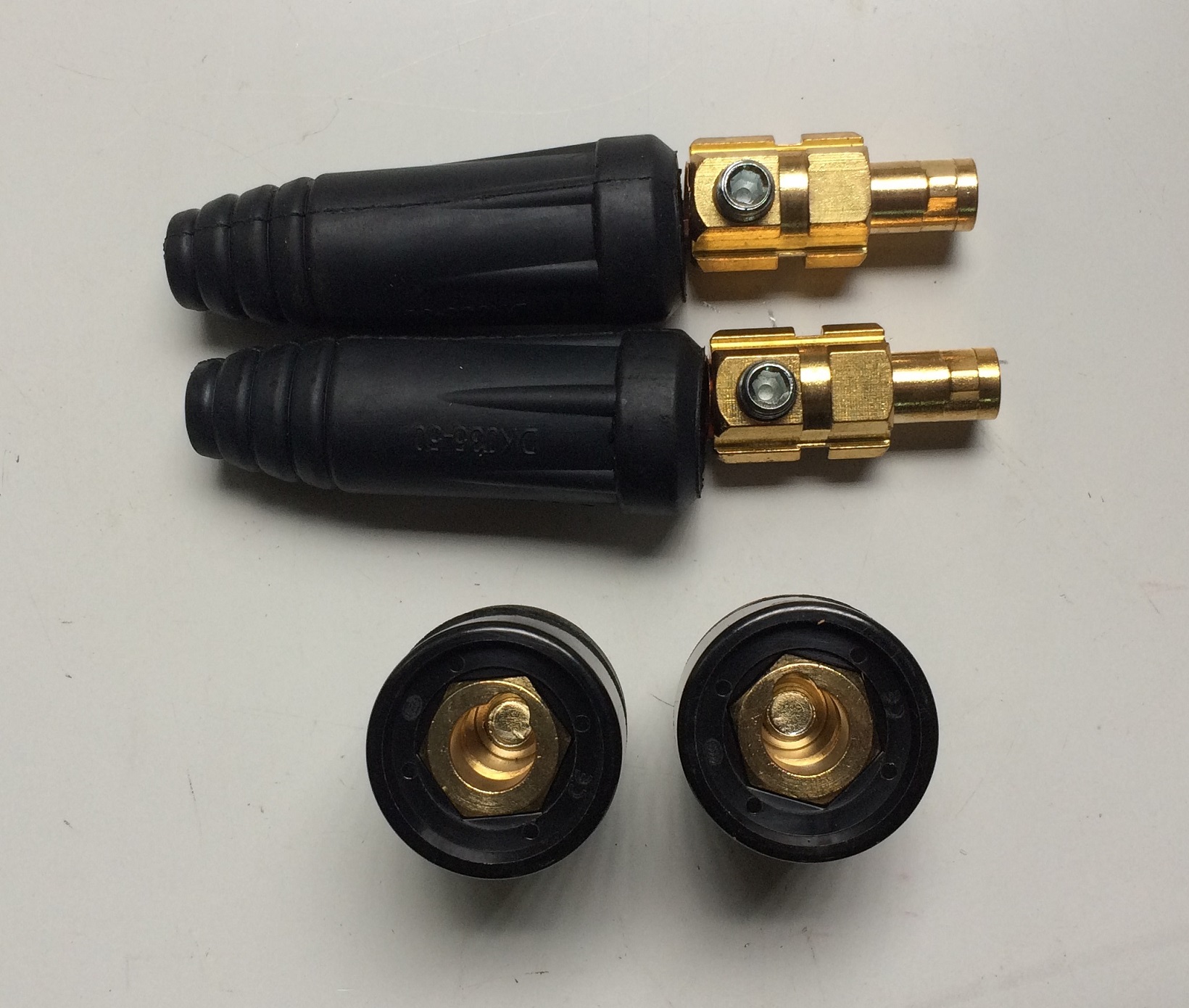 [HCM]Bộ 2 rắc đực + 2 rắc cái 35-50 nối máy hàn