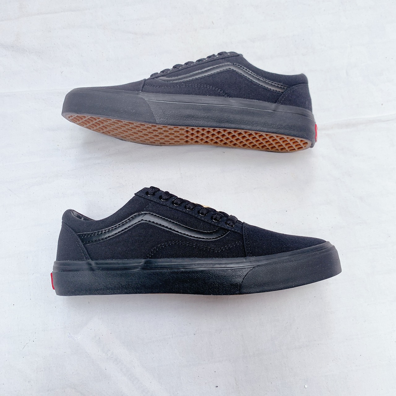 [Hoàn Tiền 15%]giày old skool đen full.Tặng tất,hộp,dây