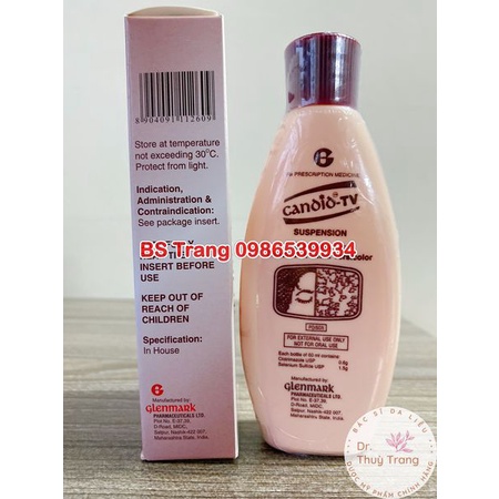 [CHÍNH HÃNG] Candid 60ml nấm da, nấm đầu