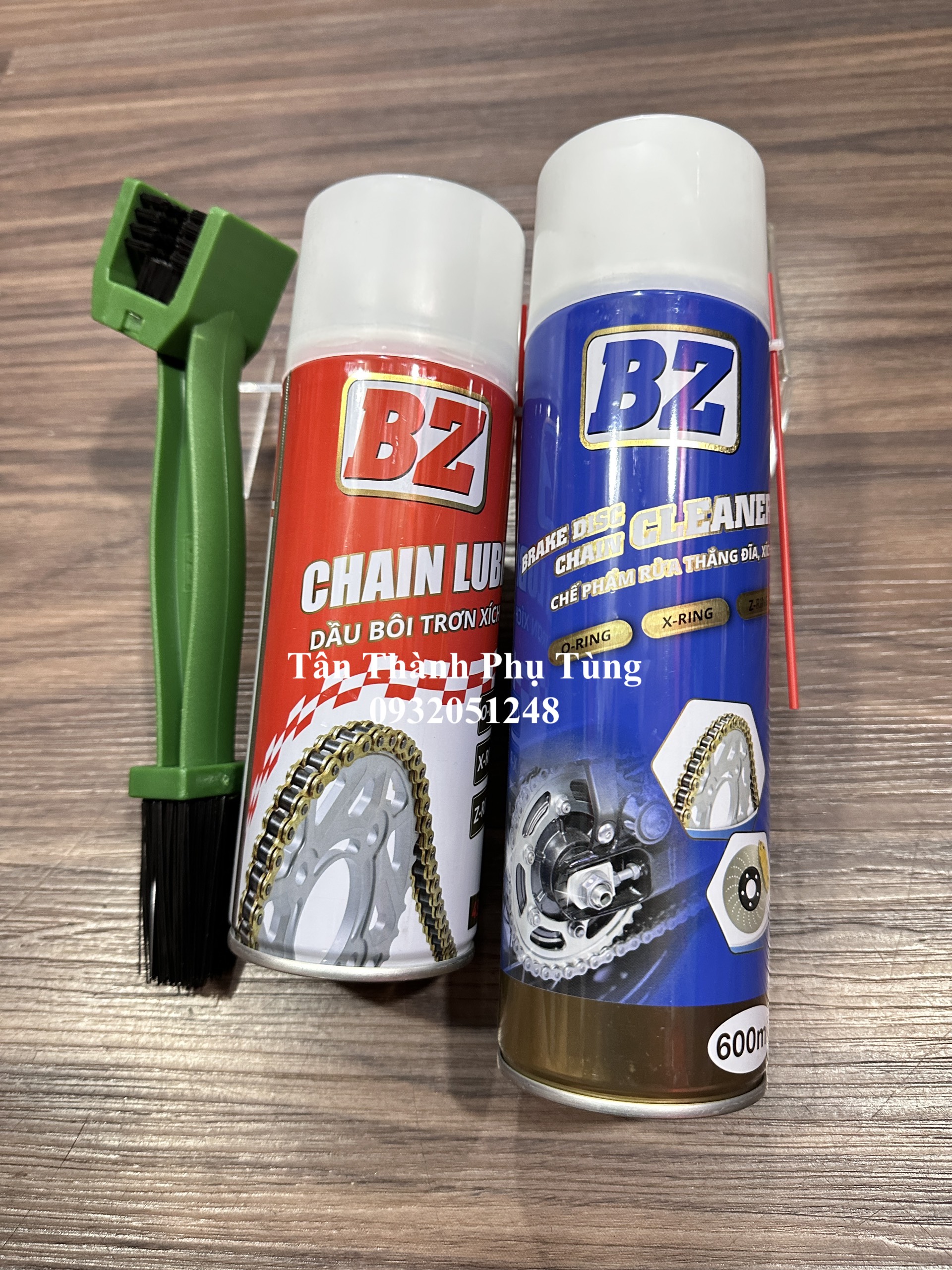 Combo BZ Dưỡng sên, rửa sên TẶNG kèm chổi ( 2 chai kèm chổi)