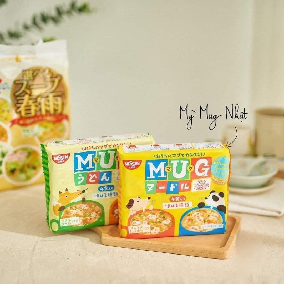 Mì mug Nhật ăn liền cho bé