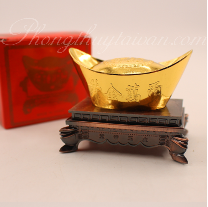 Thỏi vàng Tài Lộc Có Đế(Đặc 5-7cm)