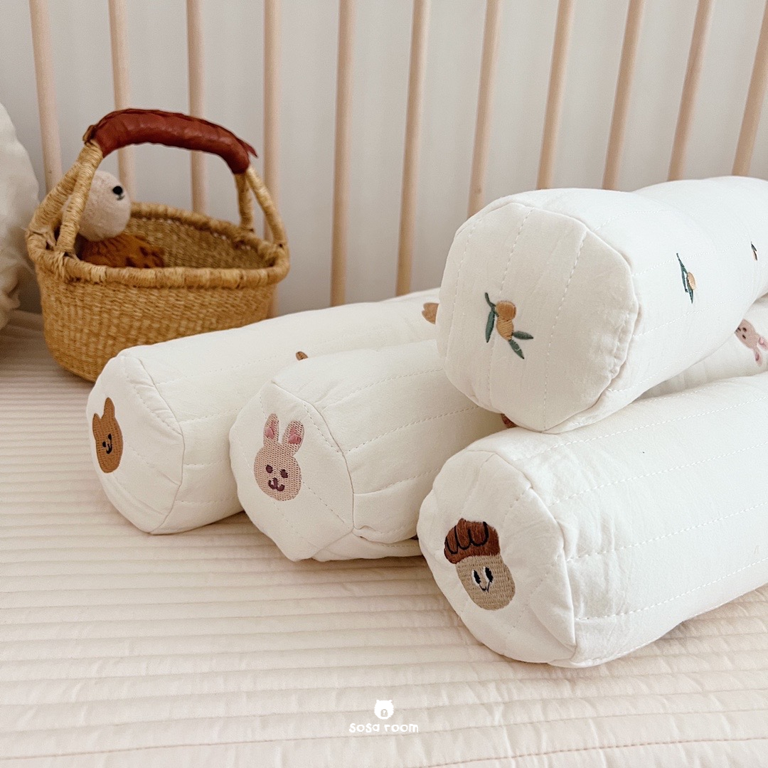 [4 mẫu] Gối ôm size nhỏ cho bé 60cm, kèm ruột bông