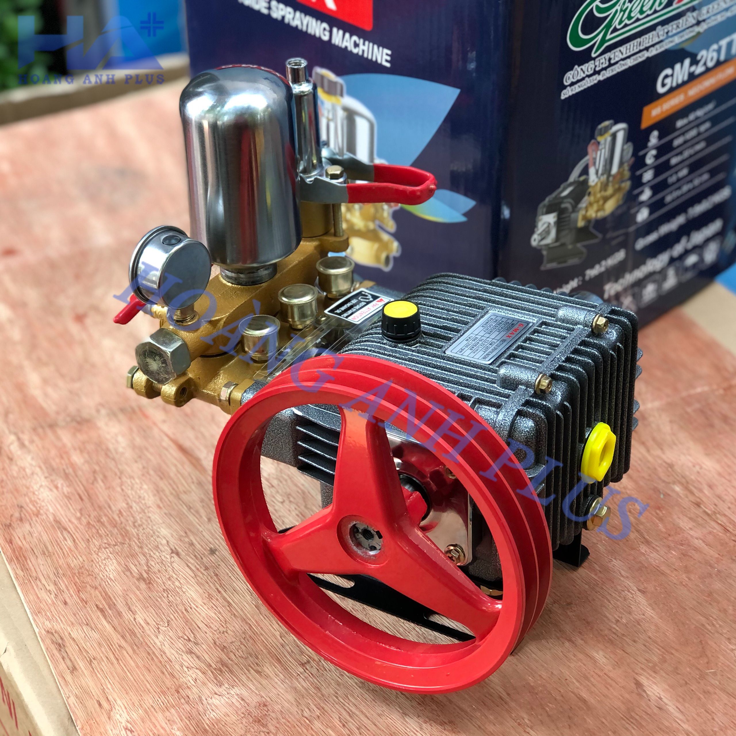 Đầu Phun Xịt Áp Lực 1Hp Gmax GM-26TT