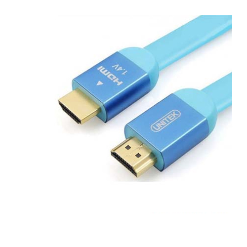 Cáp HDMI 1.4 (1.5m) Unitek (Y-C 154) (Dây Dẹp) - Hàng chính hãng