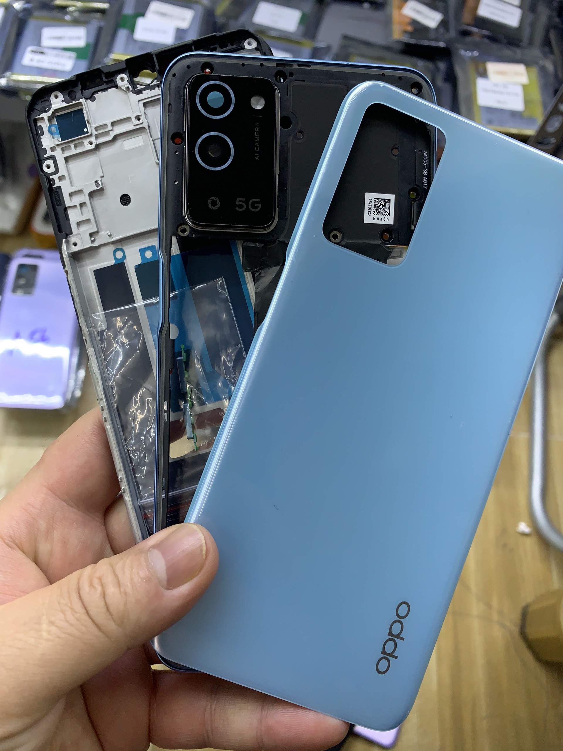 Bộ xương vỏ oppo A56 - 5G