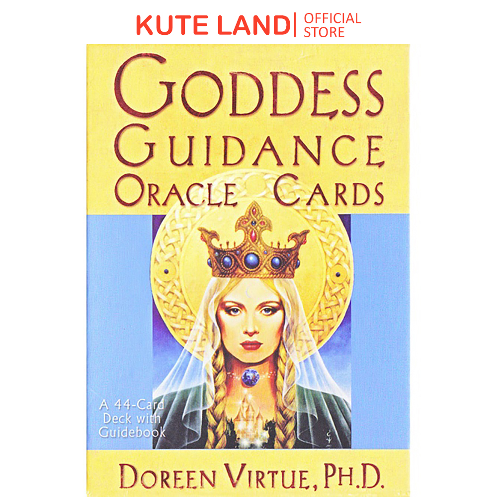 Bộ bài goddess guidance oracle cards 44 lá bài tặng đá thanh tẩy