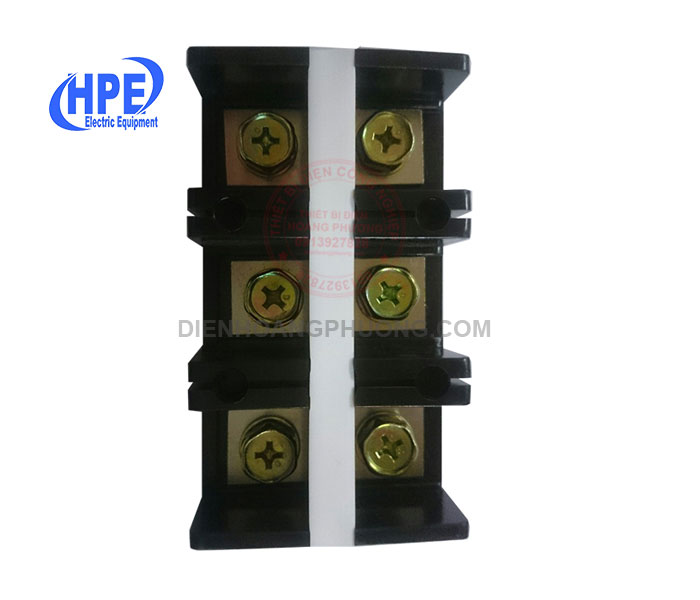 Cầu đấu dây điện 3pha 60A - Domino 3 pha 60A
